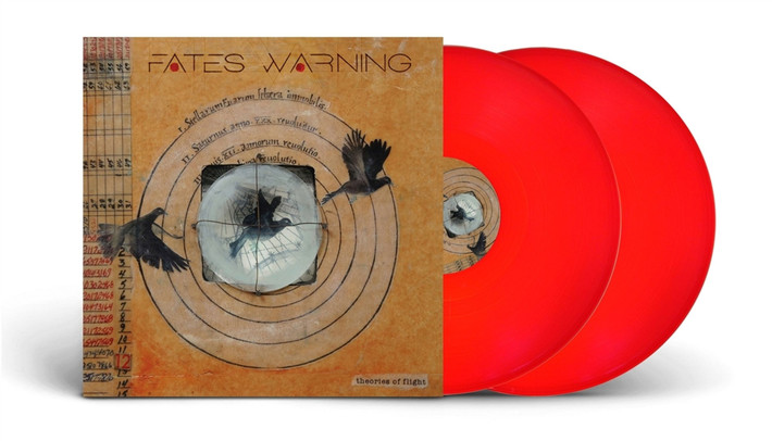 Fates Warning 'Theories of Flight' 2LP Transparent Red Vinyl