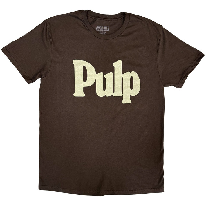 Pulp 'New Logo' (Brown) T-Shirt