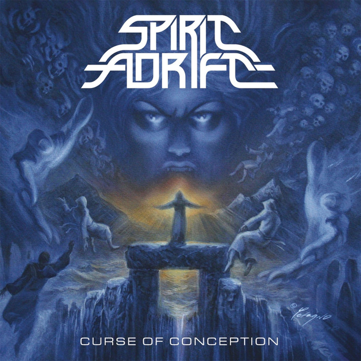 Spirit Adrift 'Curse Of Conception' (Reissue 2020) CD Digipack Front