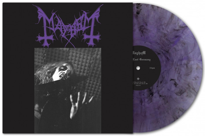 Mayhem 'Live In Leipzig' LP Purple Marble Vinyl