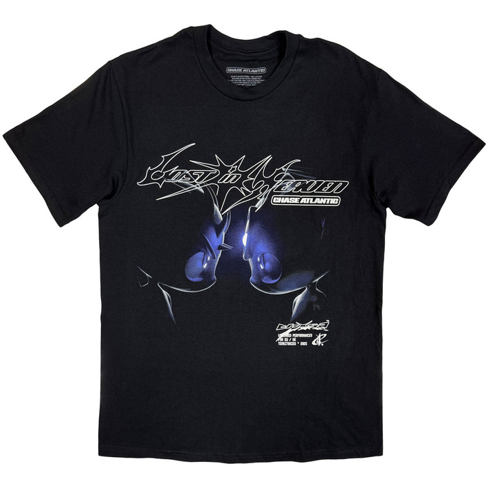 Chase Atlantic 'Head-To-Head European Tour '25' (Black) T-Shirt