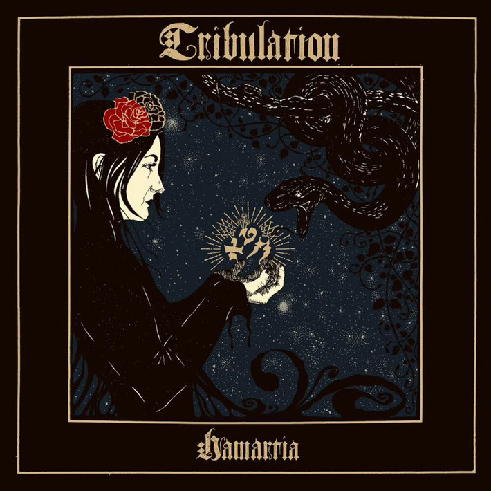 Tribulation 'Hamartia' EP Black Vinyl Front