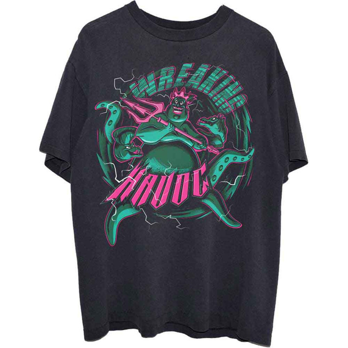 Disney 'The Little Mermaid Ursula Wreaking Havoc' (Black) T-Shirt