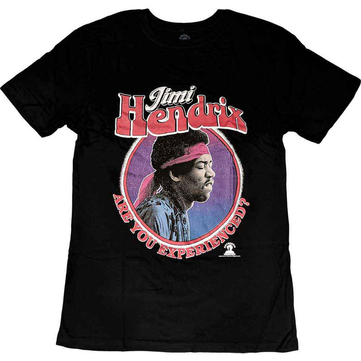 Jimi Hendrix 'Are You Experienced?' (Black) T-Shirt