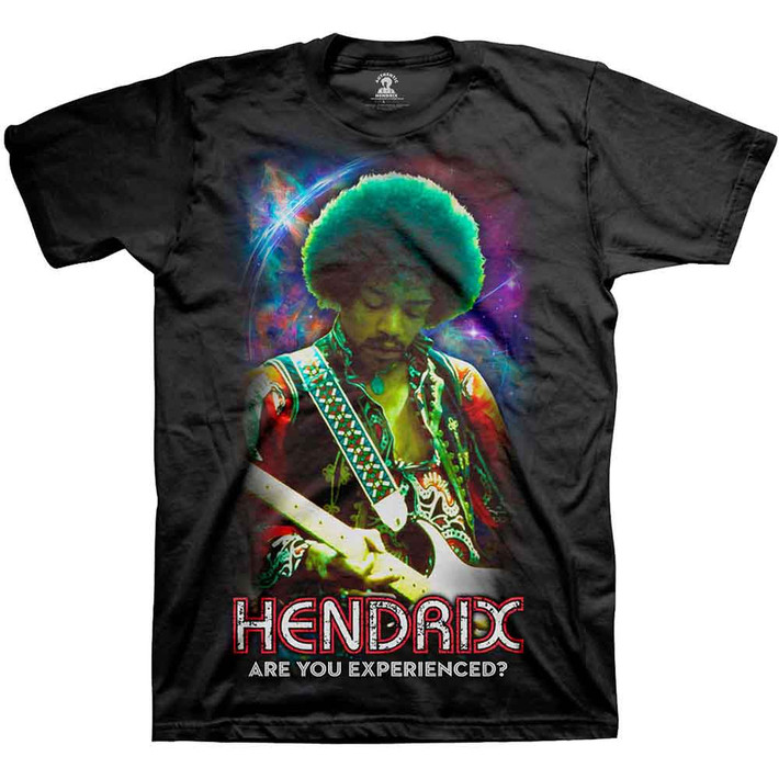 Jimi Hendrix 'Cosmic' (Black) T-Shirt