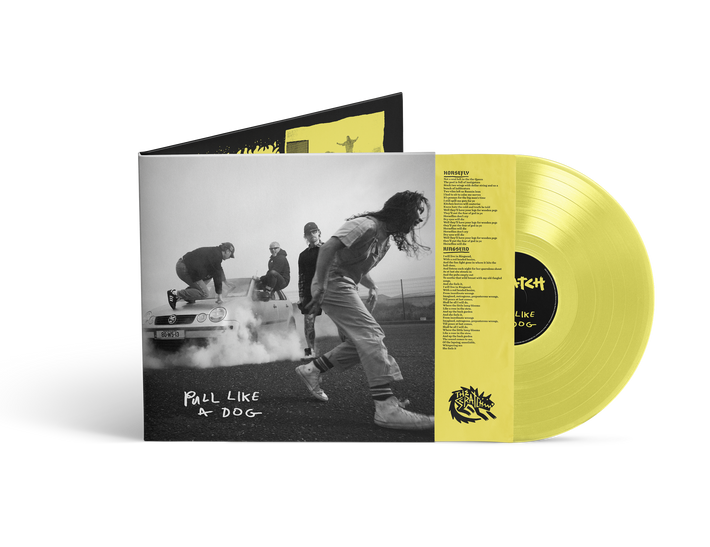 The Scratch 'Pull Like A Dog' LP Yellow Vinyl