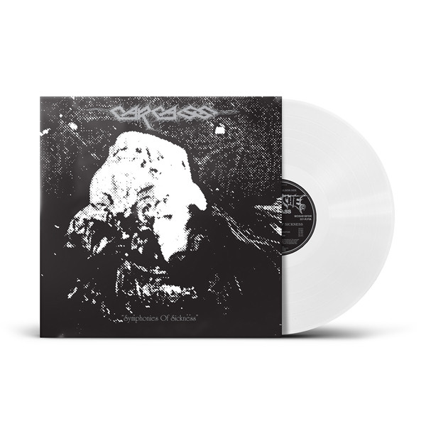 Carcass 'Symphonies of Sickness' LP White Vinyl