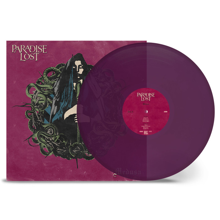 Paradise Lost 'Medusa' LP Transparent Violet Vinyl