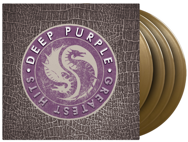 Deep Purple 'Greatest Hits' 4LP 180g Gold Vinyl