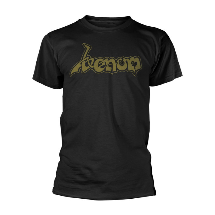 Venom 'Gold Logo' (Black) T-Shirt