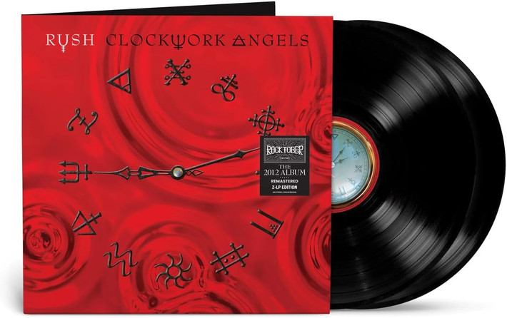 Rush 'Clockwork Angels' 2LP Black Vinyl