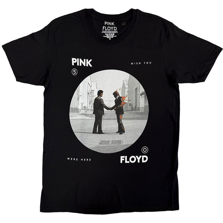 Pink Floyd 'Man on Fire' (Black) T-Shirt