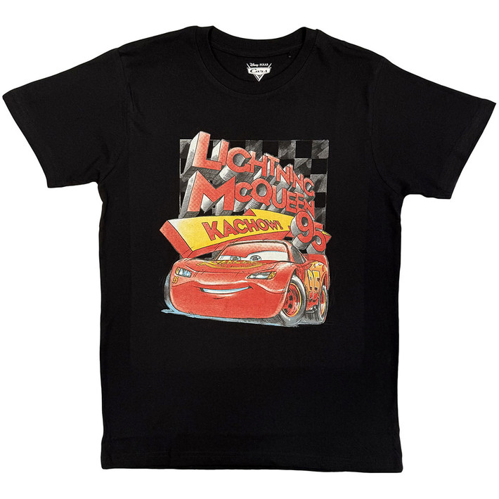 Cars 'Cars Kachow 95' (Black) T-Shirt