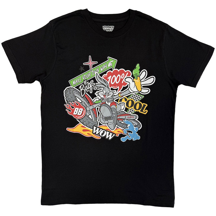 Looney Tunes 'Cool Bugs Bunny' (Black) T-Shirt