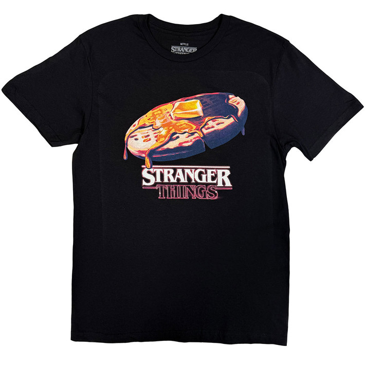 Stranger Things 'Surfer Boy Piazza' (Black) T-Shirt