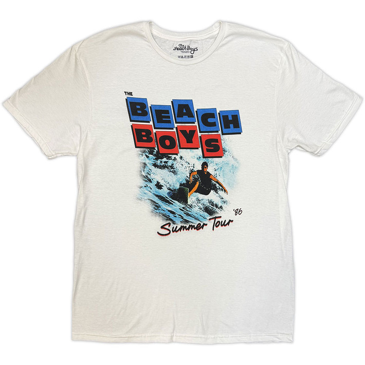 The Beach Boys 'Summer Tour '86' (White) T-Shirt