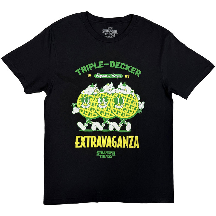 Stranger Things 'Ahoy Now Available' (Black) T-Shirt