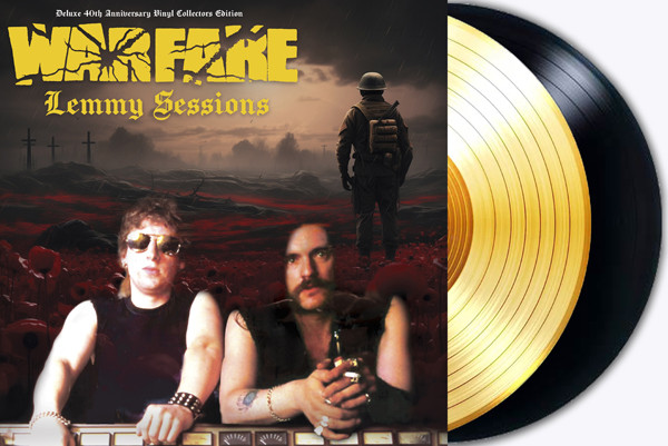 Warfare 'The Lemmy Sessions' 2LP Gold Black Vinyl