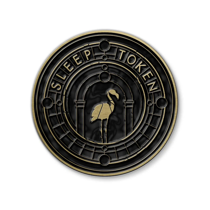 Sleep Token 'Even In Arcadia Crest' Pin Badge