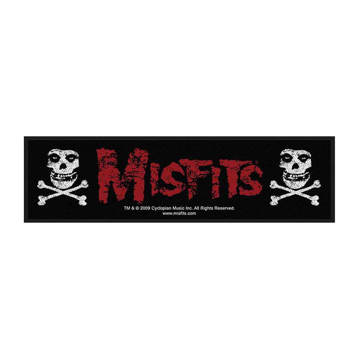 Misfits 'Cross Bones' Strip Patch