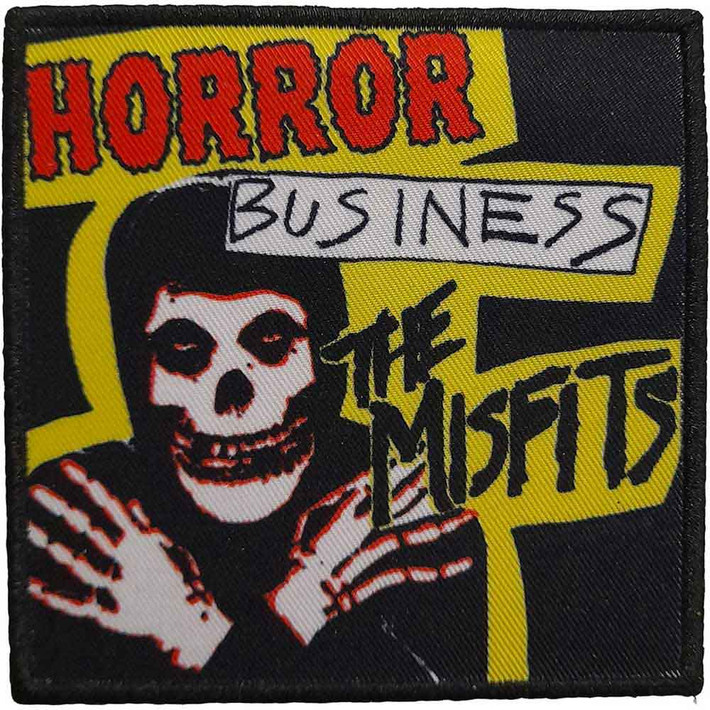 Misfits 'Horror Business' Iron On Patch