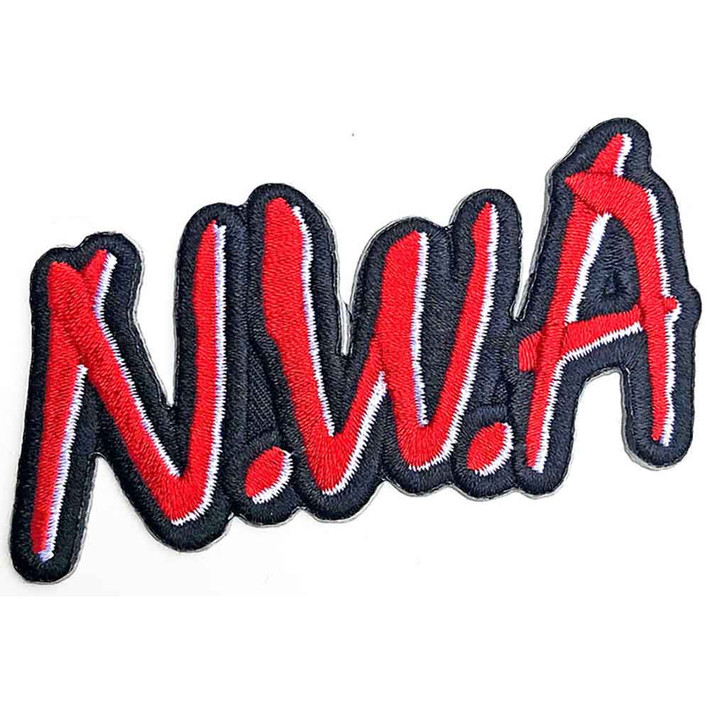 N.W.A. 'Cut-Out Logo' Iron On Patch