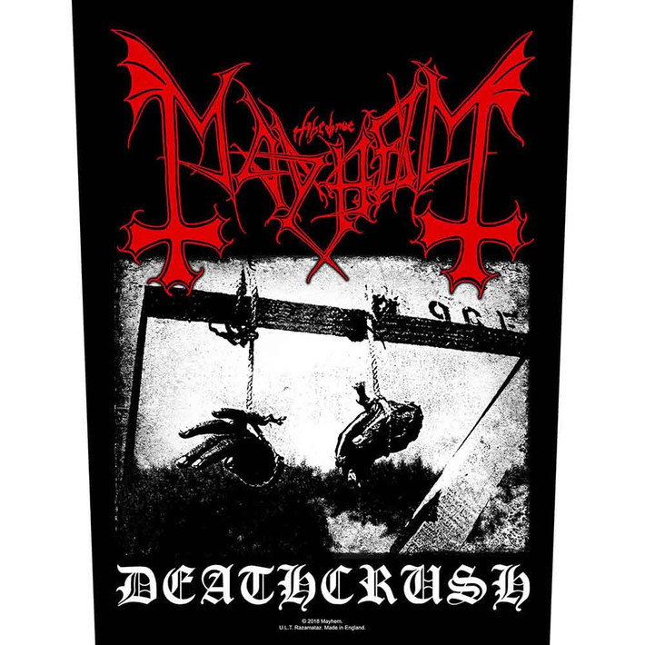 Mayhem 'Deathcrush' Back Patch