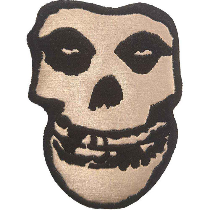 Misfits 'Gold Skull' Iron On Patch