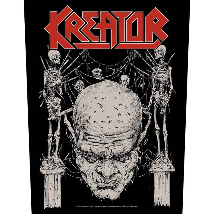 Kreator 'Skull & Skeletons' Back Patch