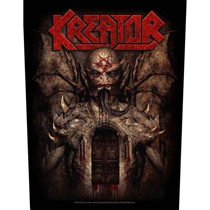 Kreator 'God of Violence' Back Patch