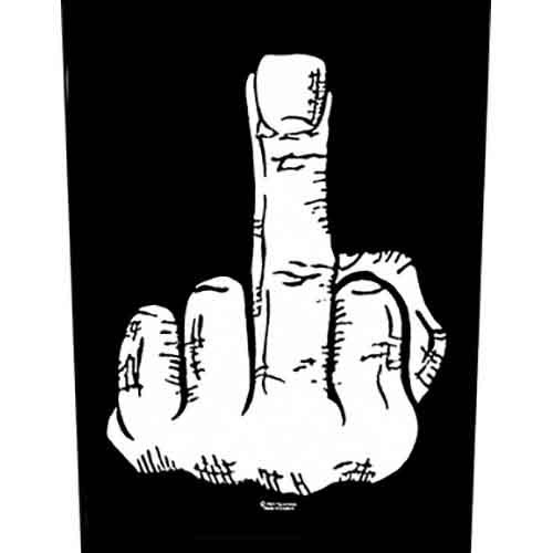 Generic 'Finger' Back Patch