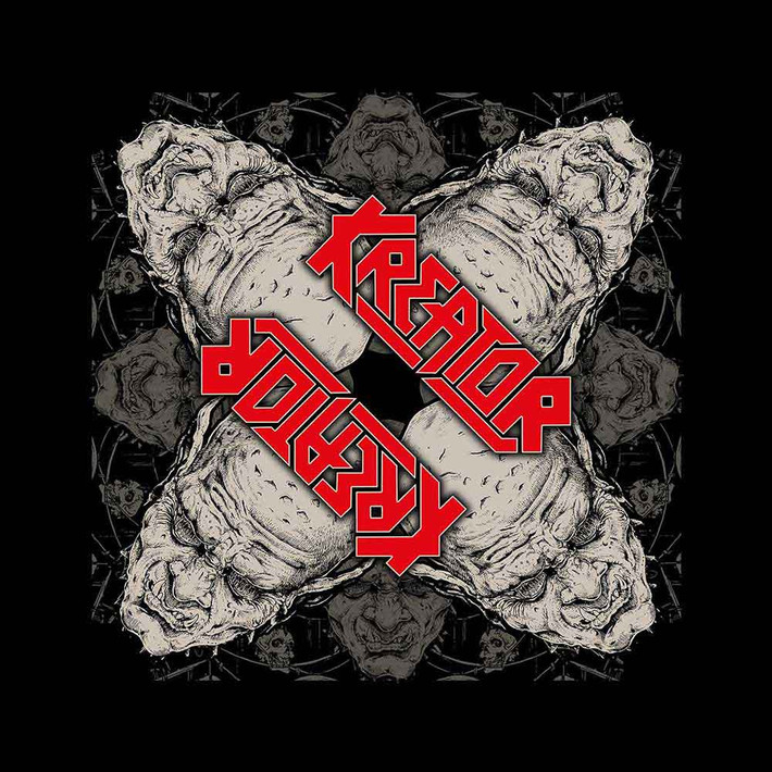 Kreator 'Skull' (Black) Bandana