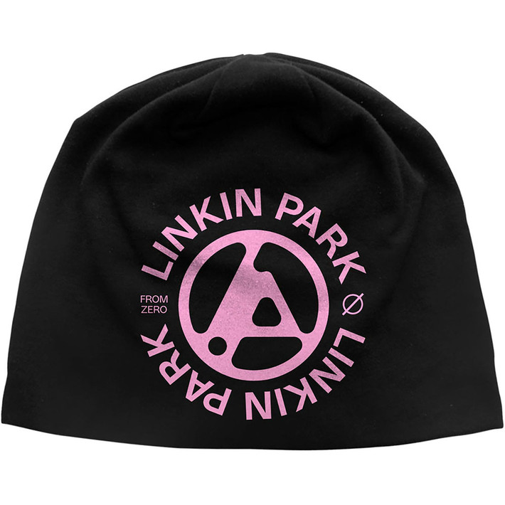 Linkin Park 'From Zero JD Print' (Black) Beanie Hat