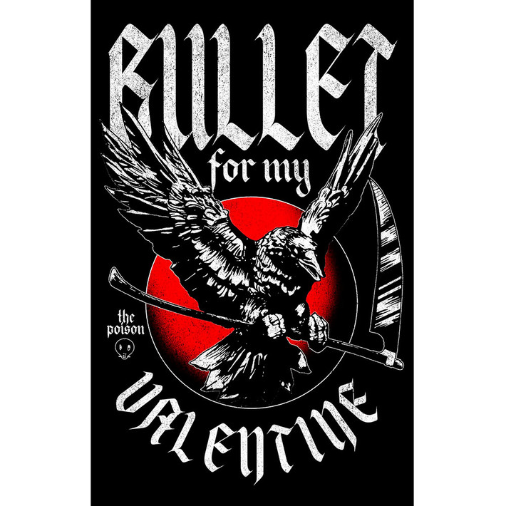 Bullet For My Valentine 'The Poison/Crow' Textile Poster