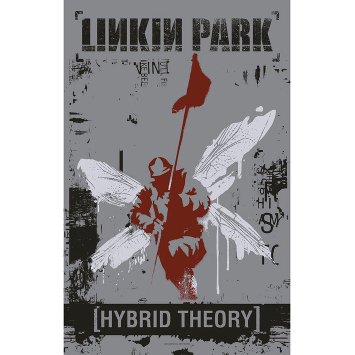 Linkin Park 'Hybrid Theory' Textile Poster