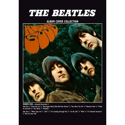 The Beatles 'Rubber Soul Album' Postcard