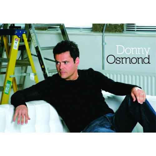 Donny Osmond 'On Couch' Postcard