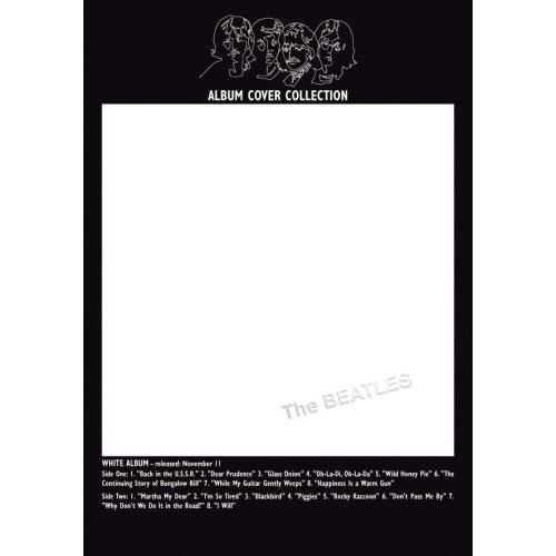 The Beatles 'White Album' Postcard