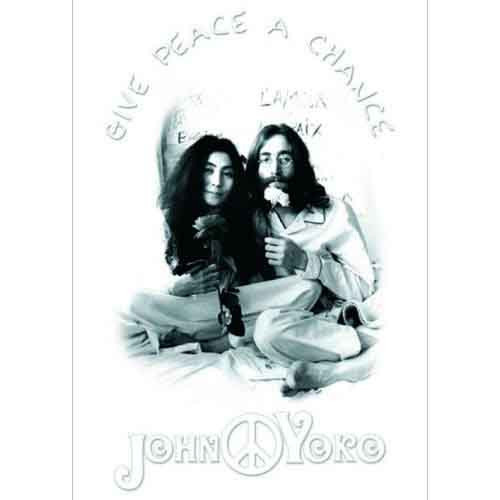 John Lennon 'Give Peace A Chance' Postcard