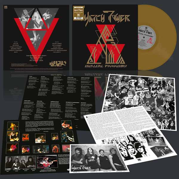 Watchtower 'Energetic Disassembly' (Re-Mix) LP Gold Vinyl