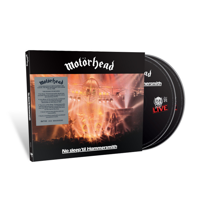 Motorhead 'No Sleep 'Til Hammersmith' (40th Anniversary Deluxe Edition) 2CD