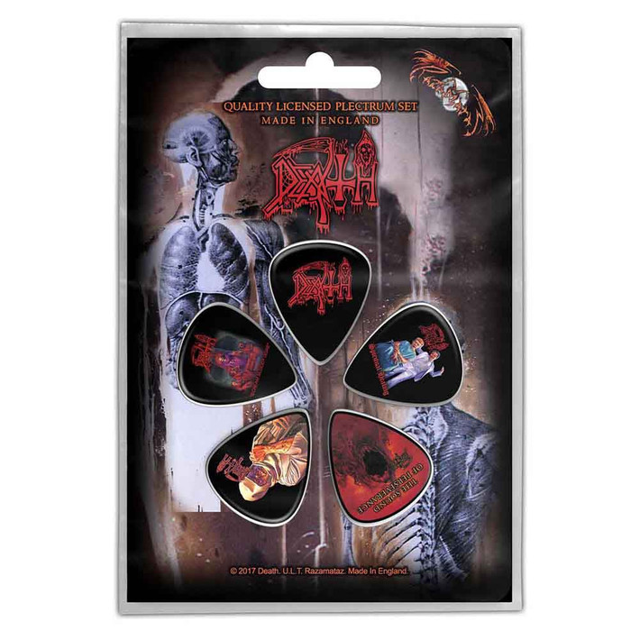 Death 'Albums' Plectrum Pack