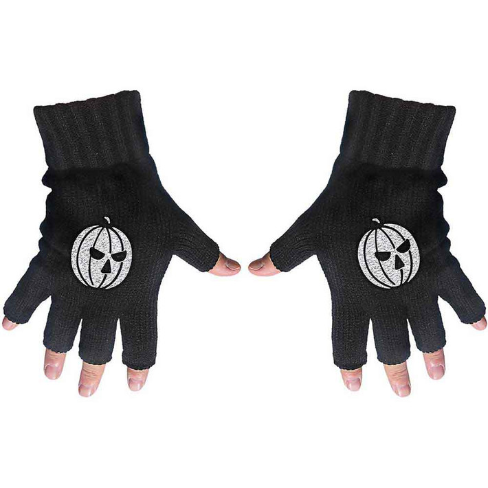 Helloween 'Pumpkin' Fingerless Gloves