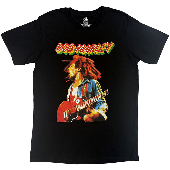 Bob Marley 'Live Concert' (Black) T-Shirt