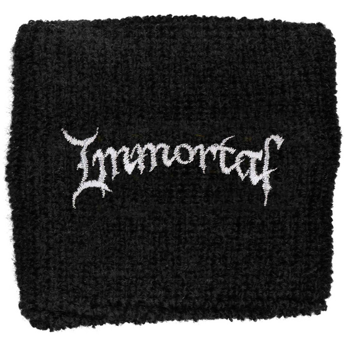Immortal 'Logo' Embroidered Wristband