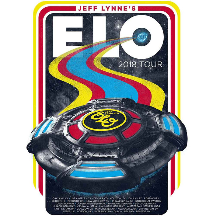 Electric Light Orchestra '2018 Tour' Poster