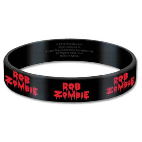 Rob Zombie 'Logo' Gummy Wristband