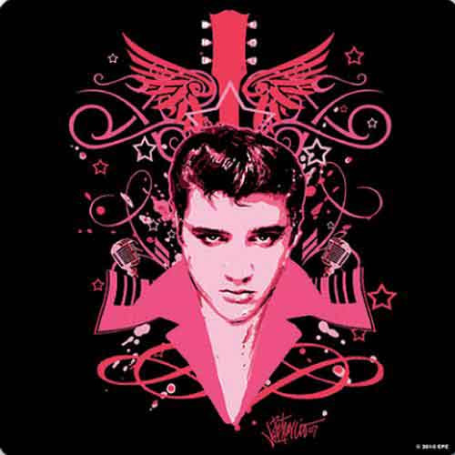 Elvis Presley 'Let's Face It' Single Cork Coaster