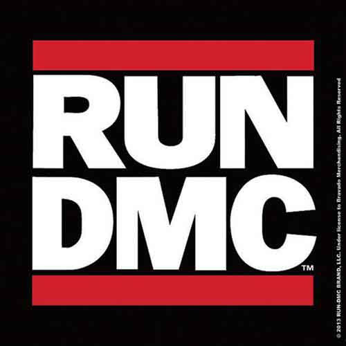 Run DMC 'Logo' Single Cork Coaster