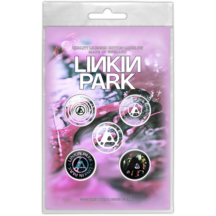 Linkin Park 'From Zero' Button Badge Pack